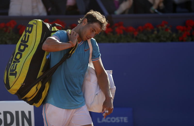 Rafael Nadal se musel s turnajem v Barceloně rozloučit už v semifinále.