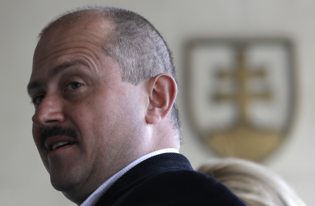 Marian Kotleba, šéf krajně pravicové strany LSNS.