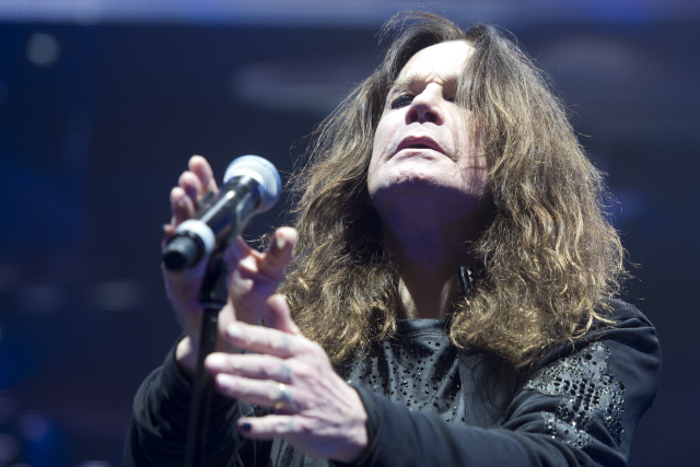Zpěvák Ozzy Osbourne.