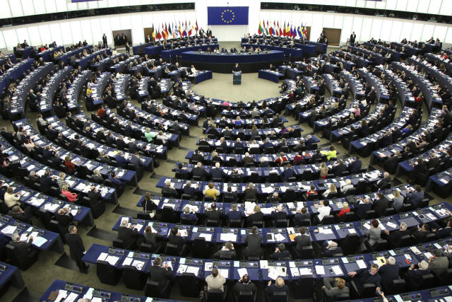 Evropský parlament, Štrasburk.