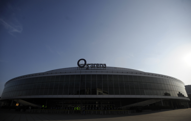 O2 arena v Praze. 
