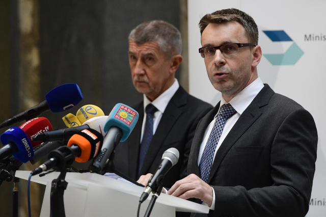 Andrej Babiš (vlevo) a Vladimír Kremlík (vpravo).