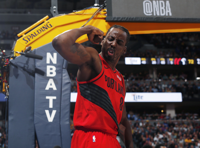 Útočník Portlandu  Al-Farouq Aminu. 
