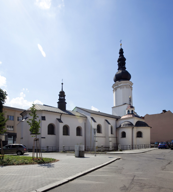 Kostel sv. Václava v Ostravě.