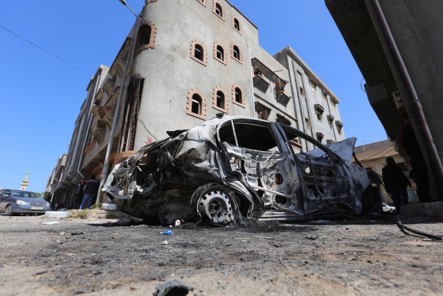 Tripolis v Libyi.