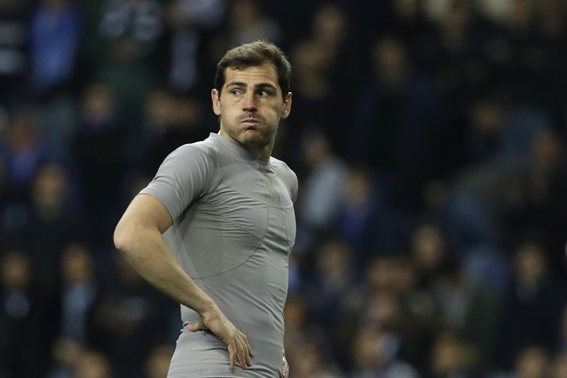Iker Casillas dostal na tréninku Porta infarkt.