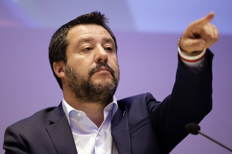 Matteo Salvini (na snímku) a Viktor Orbán mají na migraci shodný názor.