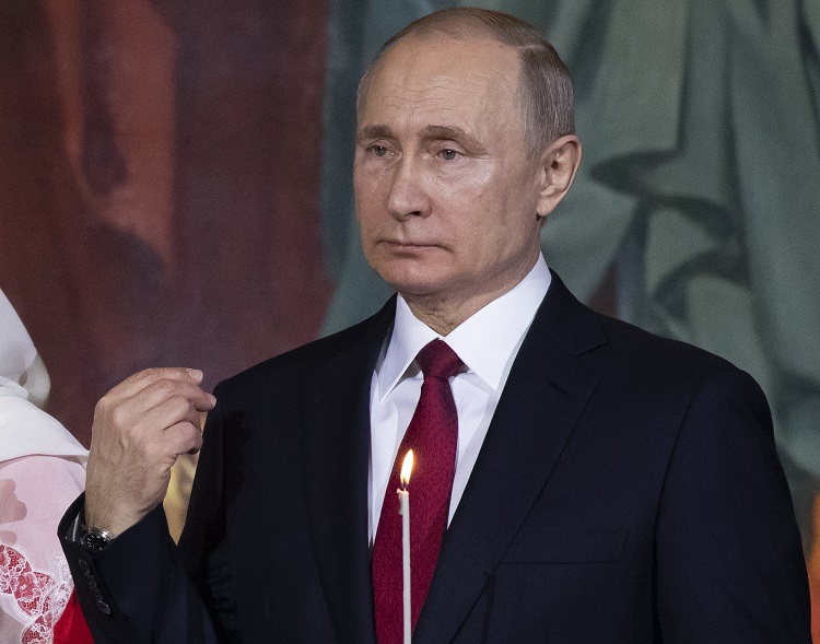 Ruský prezident Vladimir Putin. Ruský prezident Vladimir Putin.