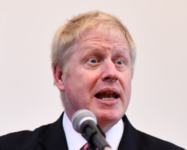Bývalý britský ministr zahraničí a někdejší starosta Londýna Boris Johnson.