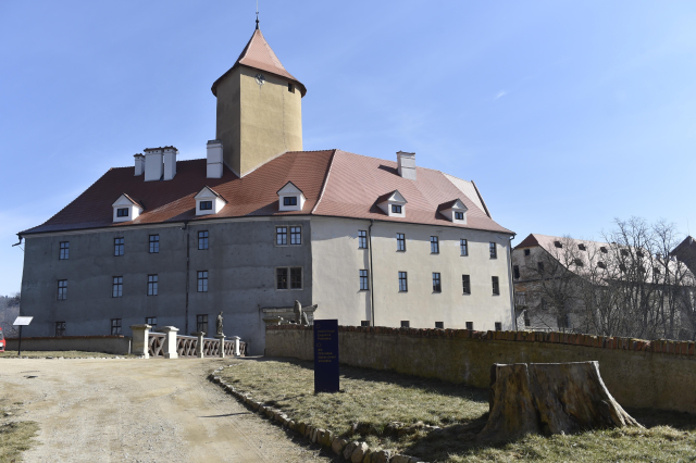 Hrad Veveří na Brněnsku. 
