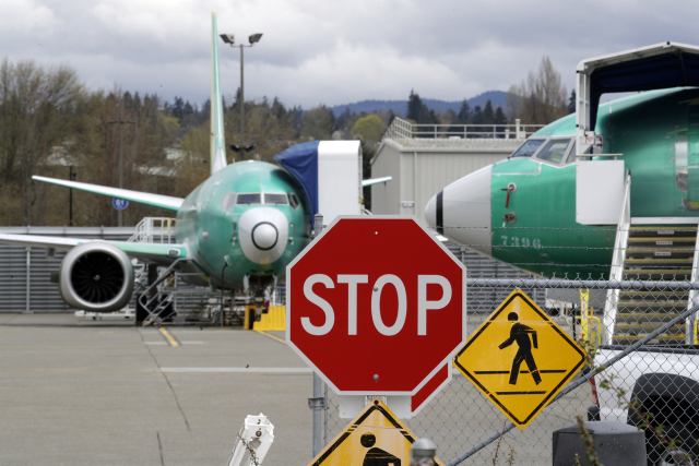 Letouny Boeing 737 Max.
