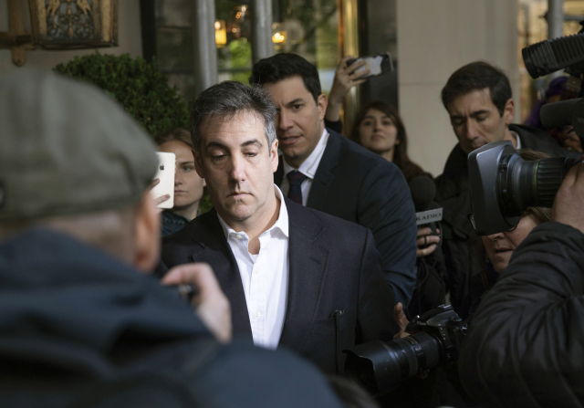 Někdejší osobní právník amerického prezidenta Donalda Trumpa Michael Cohen. Někdejší osobní právník amerického prezidenta Donalda Trumpa Michael Cohen.