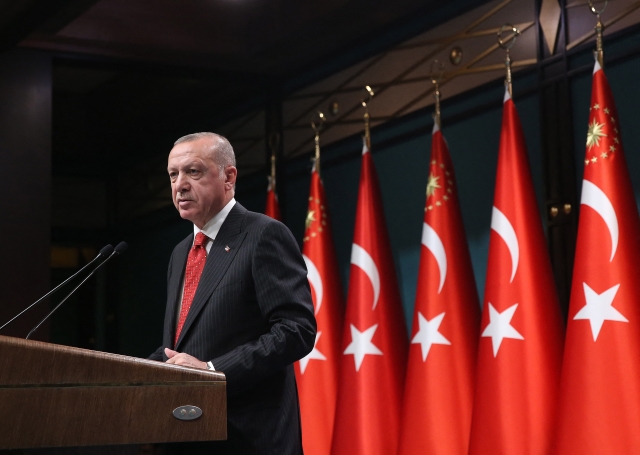 Turecký prezident Recep Tayyip Erdogan.