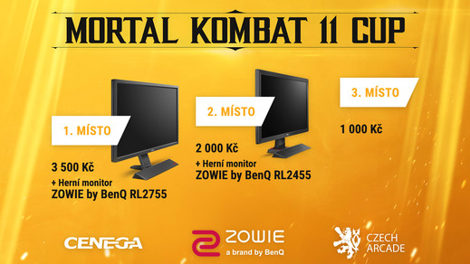 Blíží se turnaj v Mortal Kombat 11 o finanční odměnu a Zowie monitory. Finále proběhne off-line Blíží se turnaj v Mortal Kombat 11 o finanční odměnu a Zowie monitory. Finále proběhne off-line