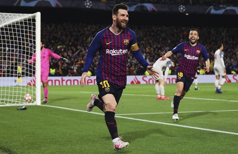 Barcelona vstupuje do odvety s luxusním náskokem o tři góly. 