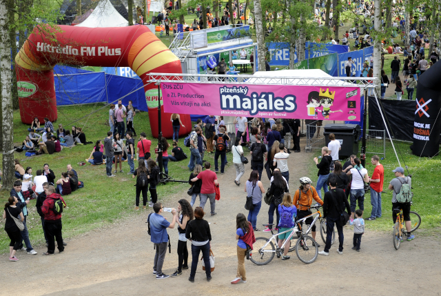 Plzeňský Majáles v roce 2014.