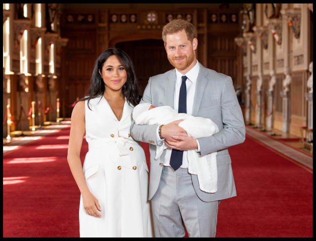 Harry s Meghan ukázali syna veřejnosti.