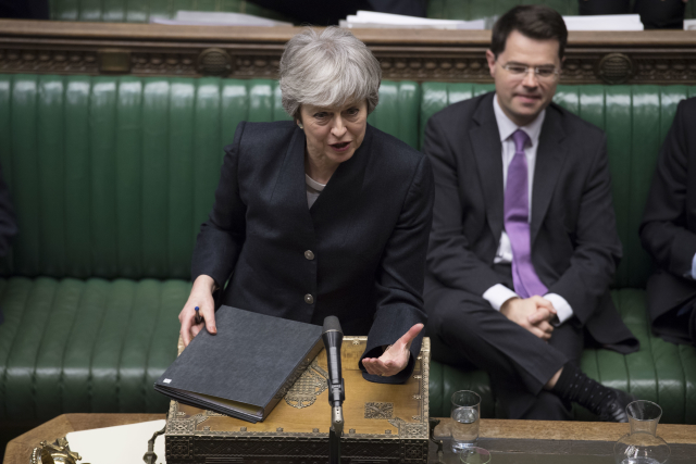 Premiérka Velké Británie Theresa Mayová.