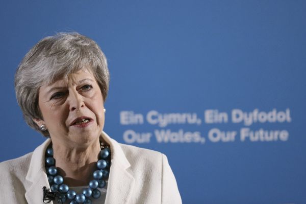 Britská premiérka Theresa Mayová.