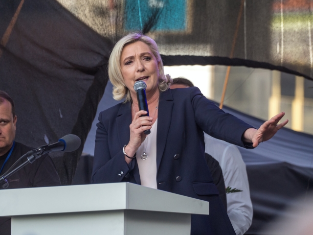 Francouzská politička Marine Le Penová.