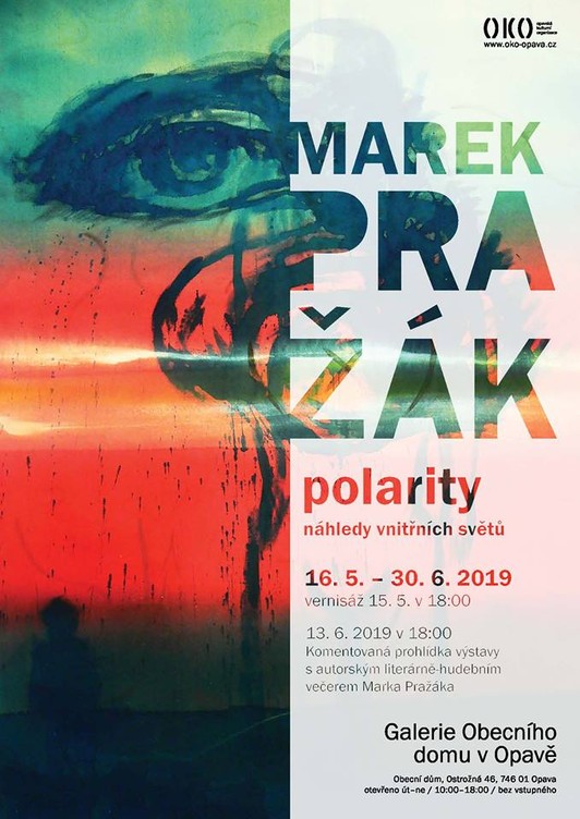 Plakát k výstavě Polarity/Náhledy vnitřních světů.