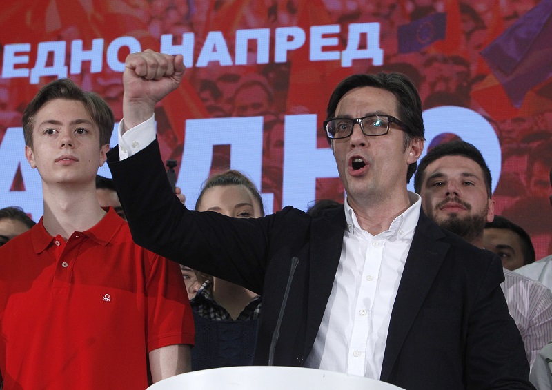Stevo Pendaroski se ujal prezidentské funkce.
