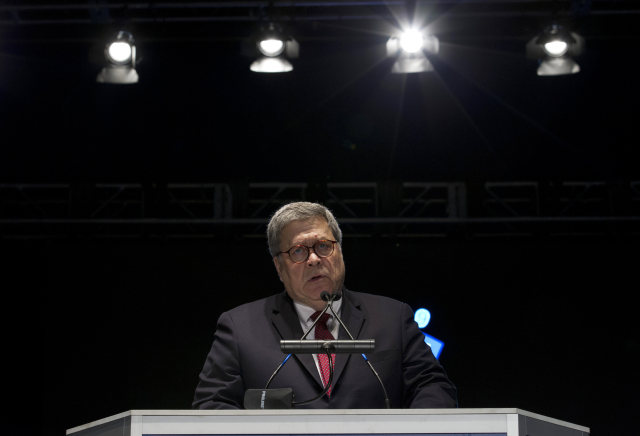 Americký ministr spravedlnosti William Barr.