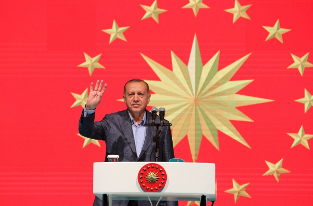Turecký prezident Recep Tayyip Erdogan.