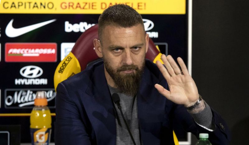 Fotbalista AS Řím Daniele De Rossi.