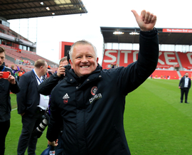 Chris Wilder z druholigového Sheffieldu United.
