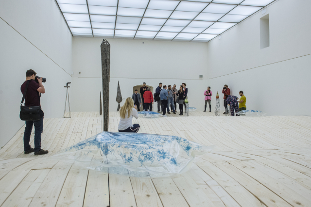 Oblastní galerie Liberec představila 15. května 2019 v galerii Lázně výstavu nazvanou Mystika hygieny.