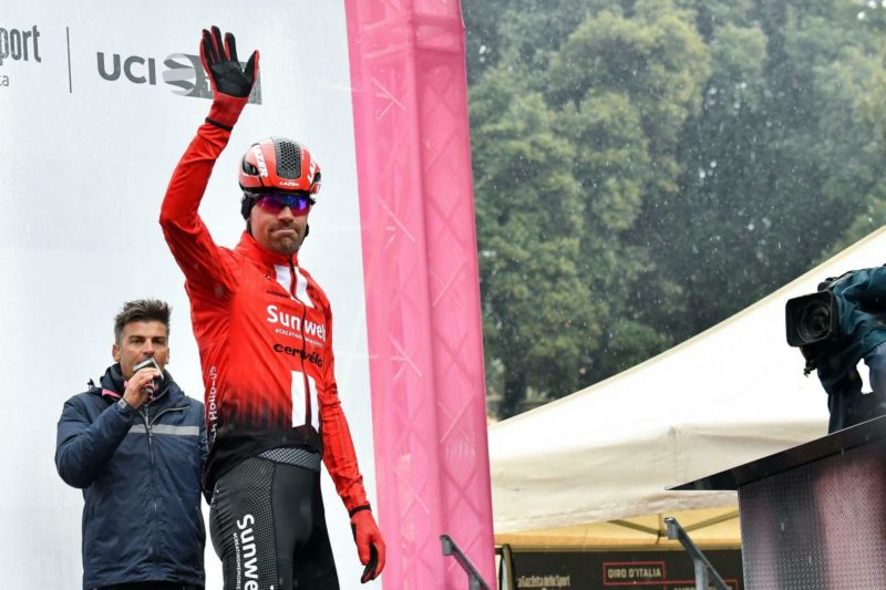 Cyklista Tom Dumoulin.