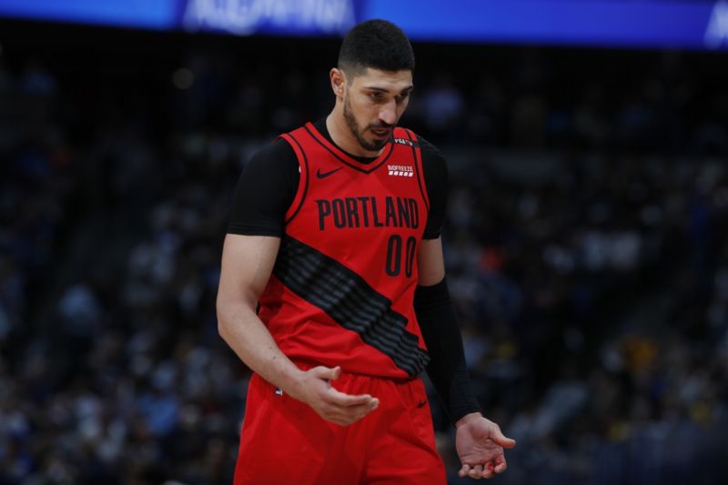 Turecký basketbalista Enes Kanter.