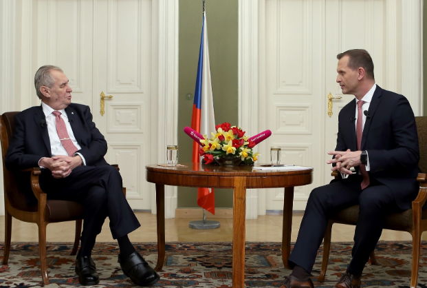 Miloš Zeman a Jaromír Soukup. 