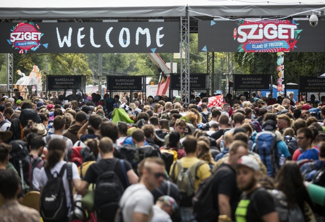 Maďarský festival Sziget.