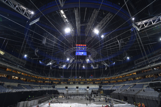 O2 arena v Praze. 