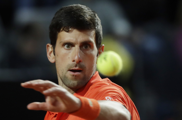 Tenista Novak Djokovič.