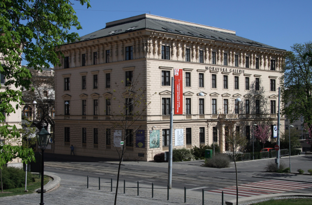 Pražákův palác v Brně, v němž sídlí Moravská galerie.