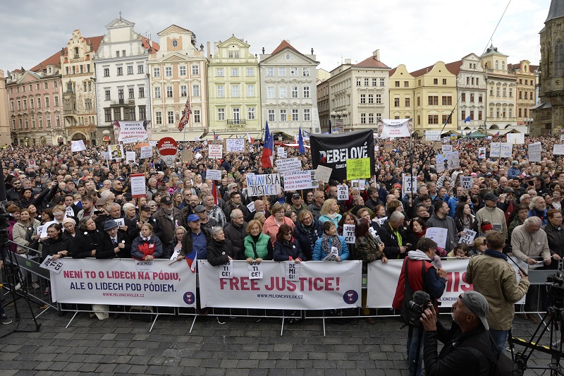 Čtvrtý týden bude pokračovat protest proti Marii Benešové.
