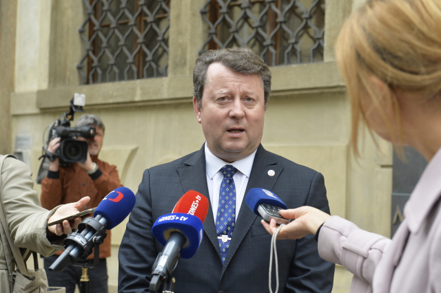 Ministr kultury Antonín Staněk (ČSSD).