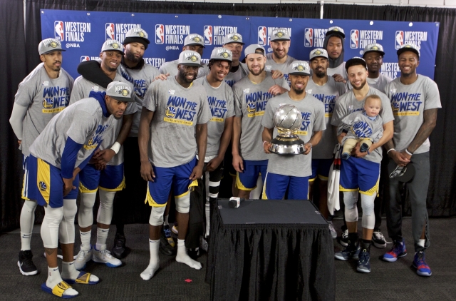 Basketbalisté Golden State.