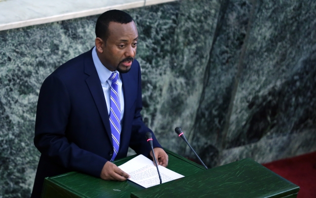 Etiopský premiér Abiy Ahmed.