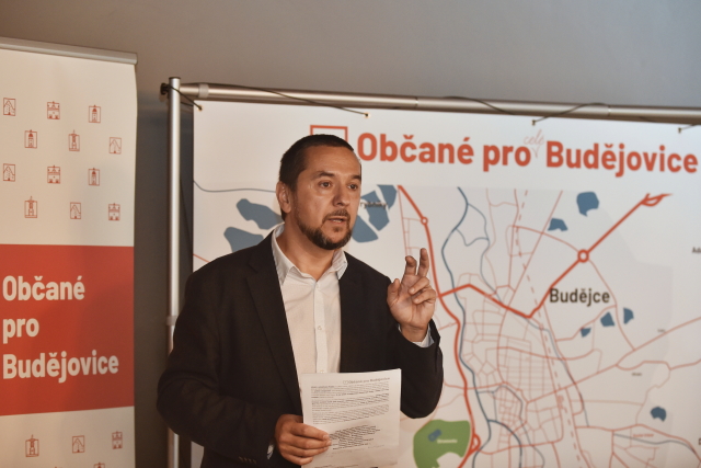 Exprimátor Českých Budějovic Juraj Thoma.