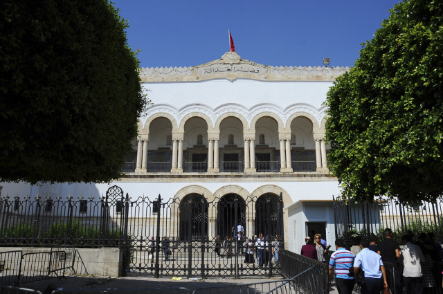 Budova tunisského soudu.