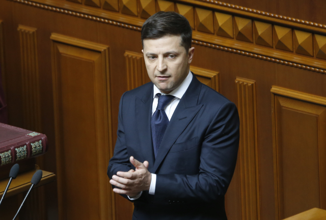 Prezident Volodymyr Zelenskyj.
