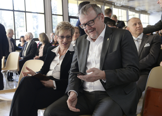 Bývalí ministři Marta Nováková (vlevo) a Dan Ťok.