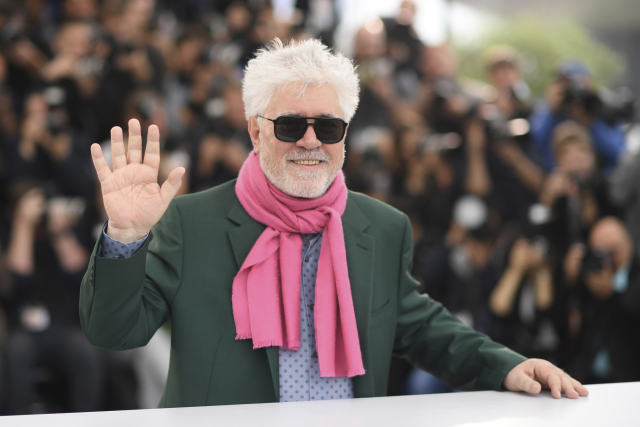 Adept na ocenění filmař Pedro Almodóvar.