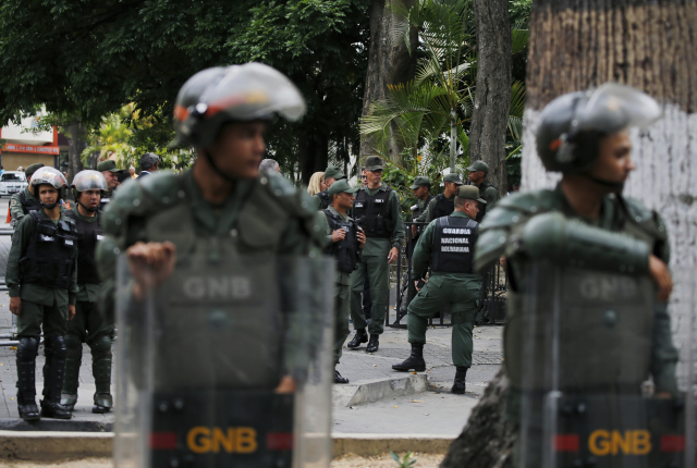 Venezuelská policie.