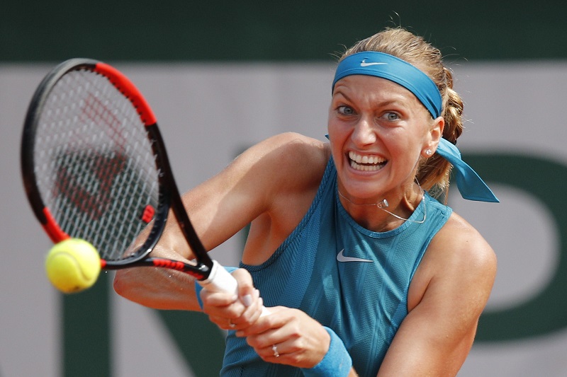 Petra Kvitová v dějišti turnaje trénovala, nakonec se ale na French Open nepředstaví.