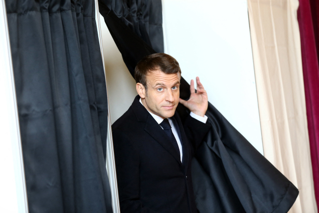 Francouzský prezident Emmanuel Macron.